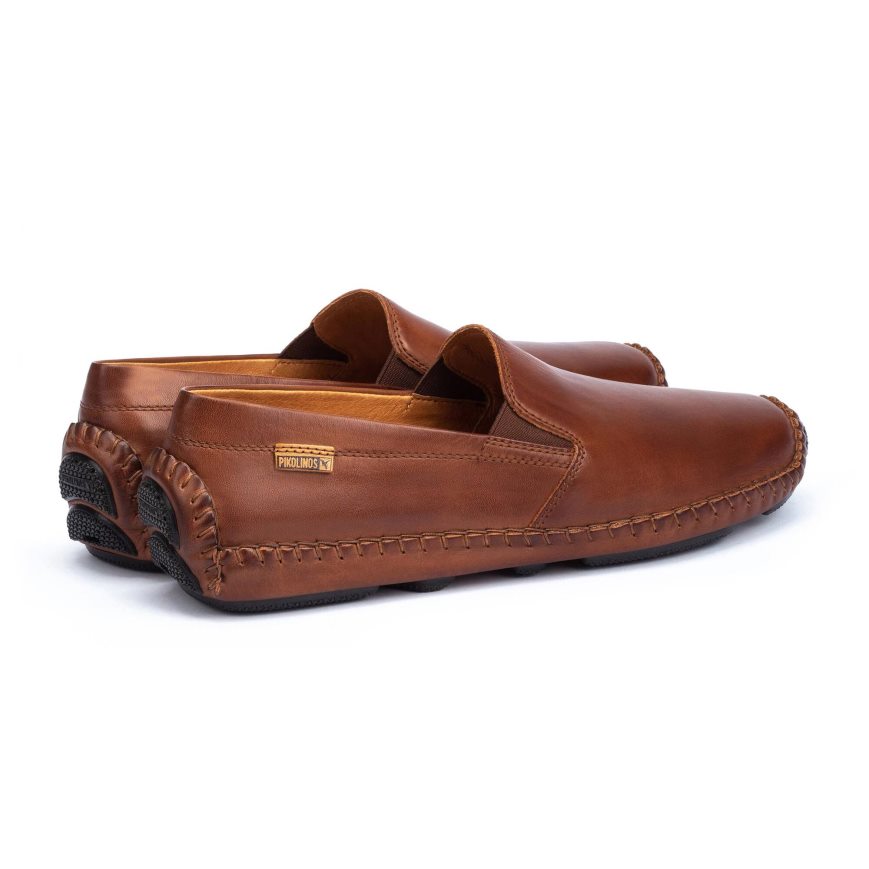 Men's Pikolinos JEREZ Moccasins Brown | NZ J19Q8A5